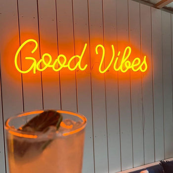 Good Vibes - LED neon sign