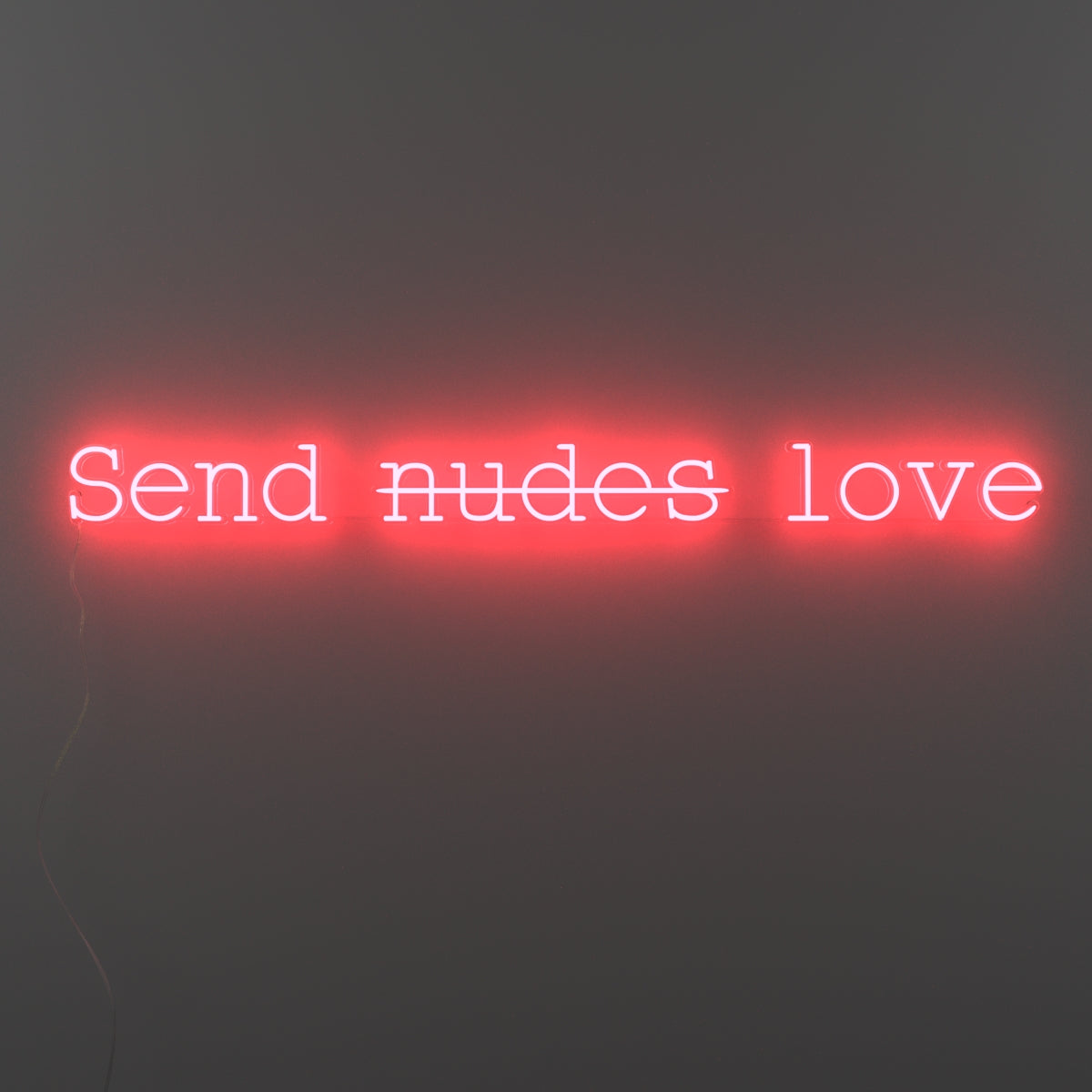 Send love - LED neon sign