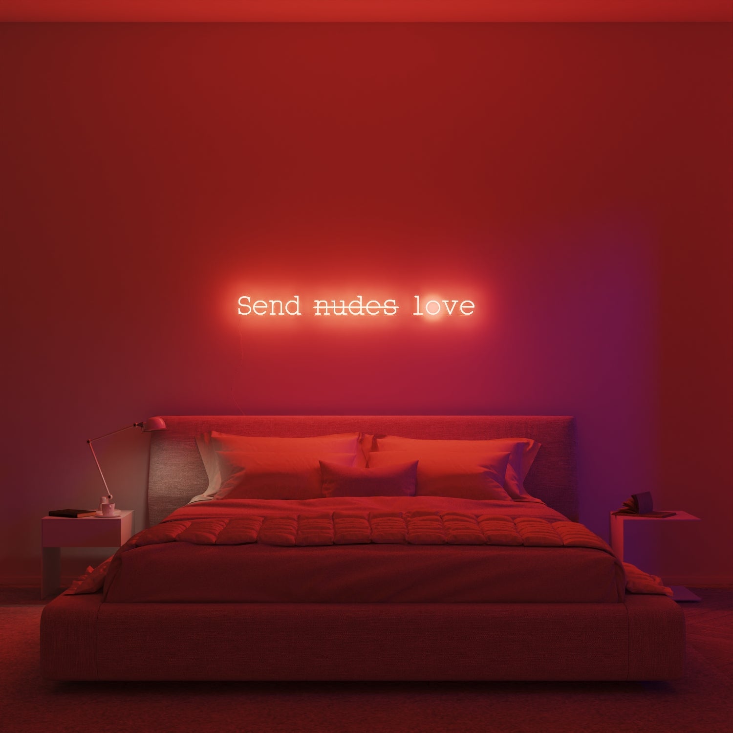 Send love - LED neon sign
