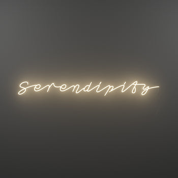 Serendipity - LED neon sign