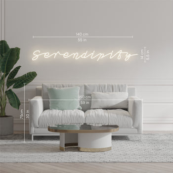 Serendipity - LED neon sign