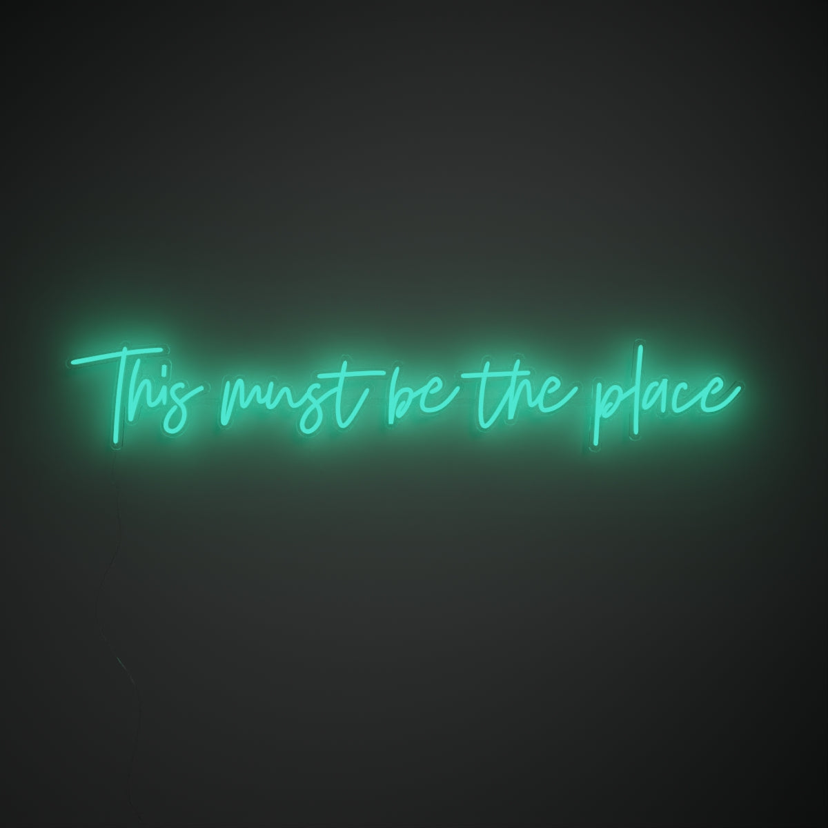 This must be the place - LED neon sign - YELLOWPOP USA