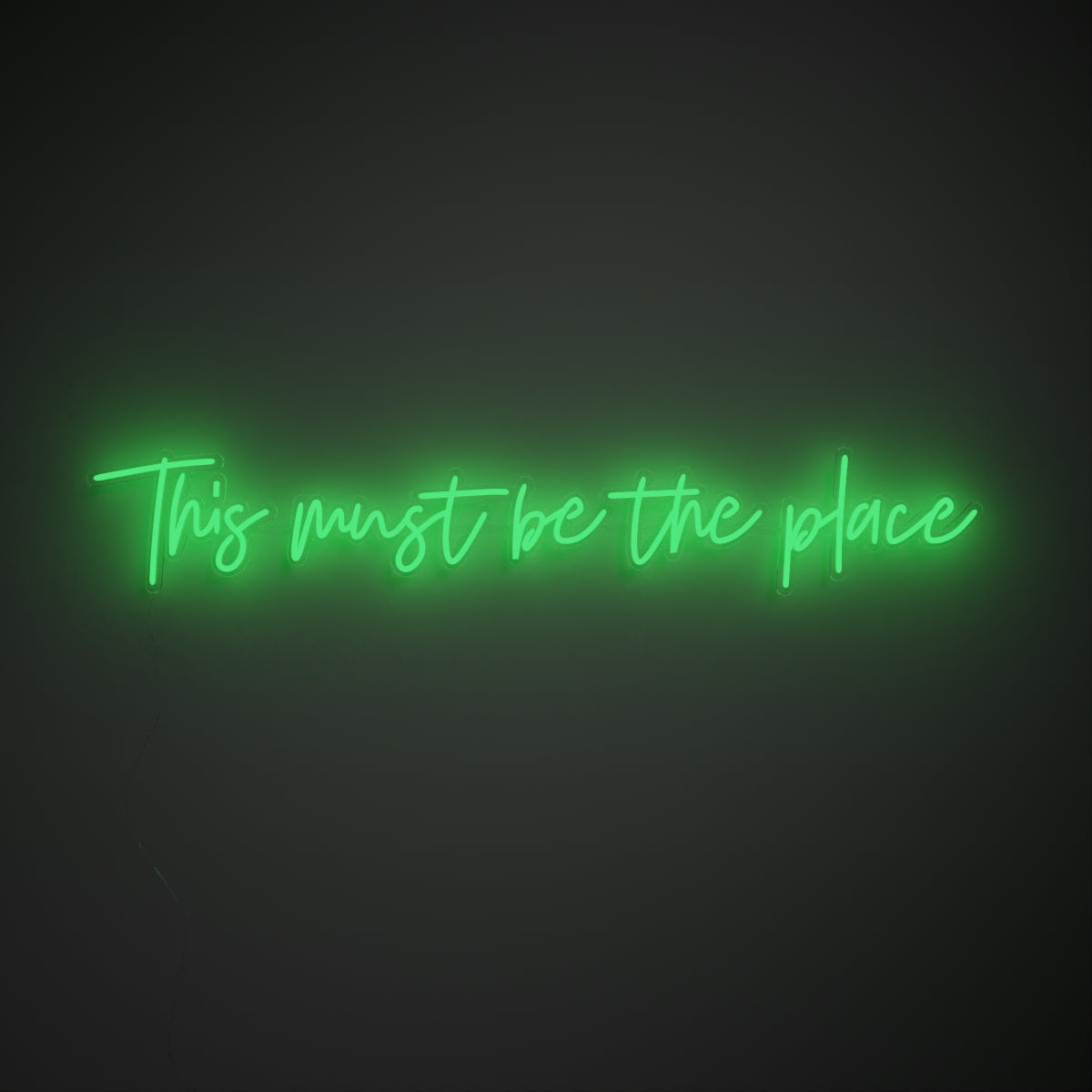 This must be the place - LED neon sign - YELLOWPOP USA