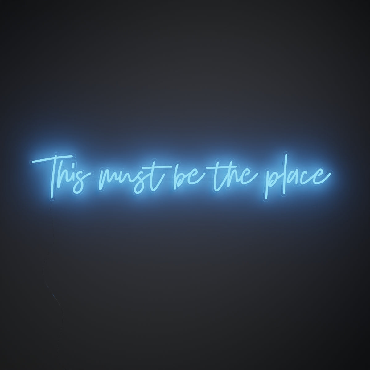 This must be the place - LED neon sign - YELLOWPOP USA