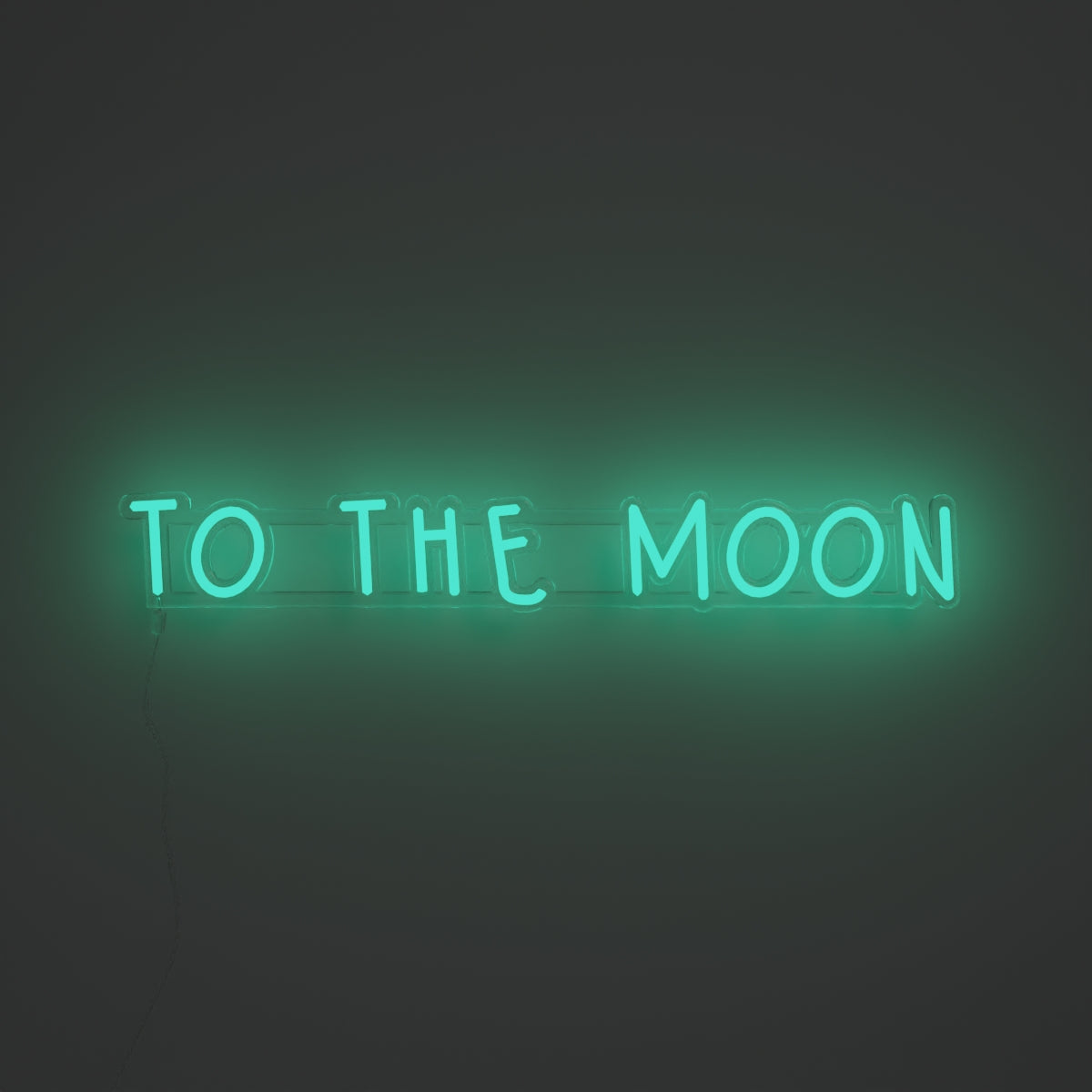 To the moon - LED neon sign