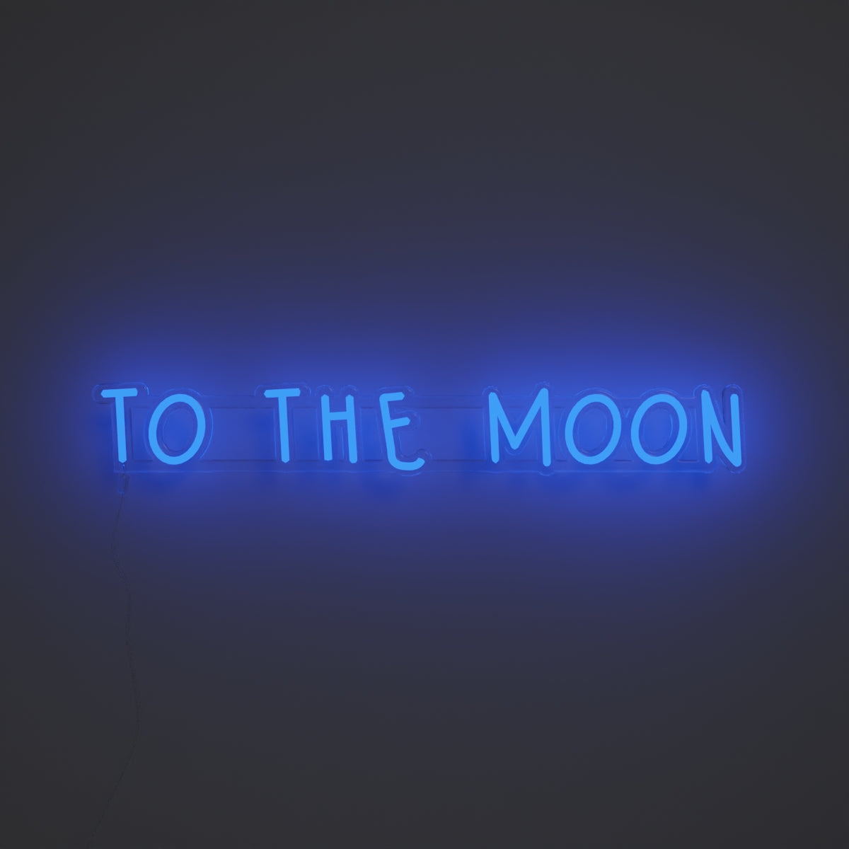 To the moon - LED neon sign