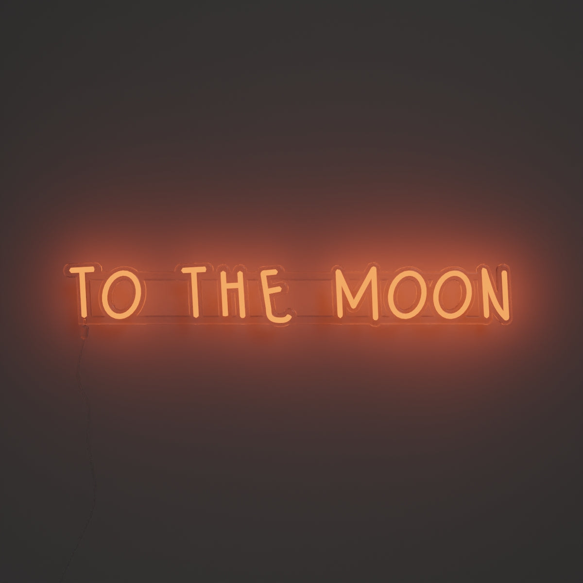 To the moon - LED neon sign - YELLOWPOP USA
