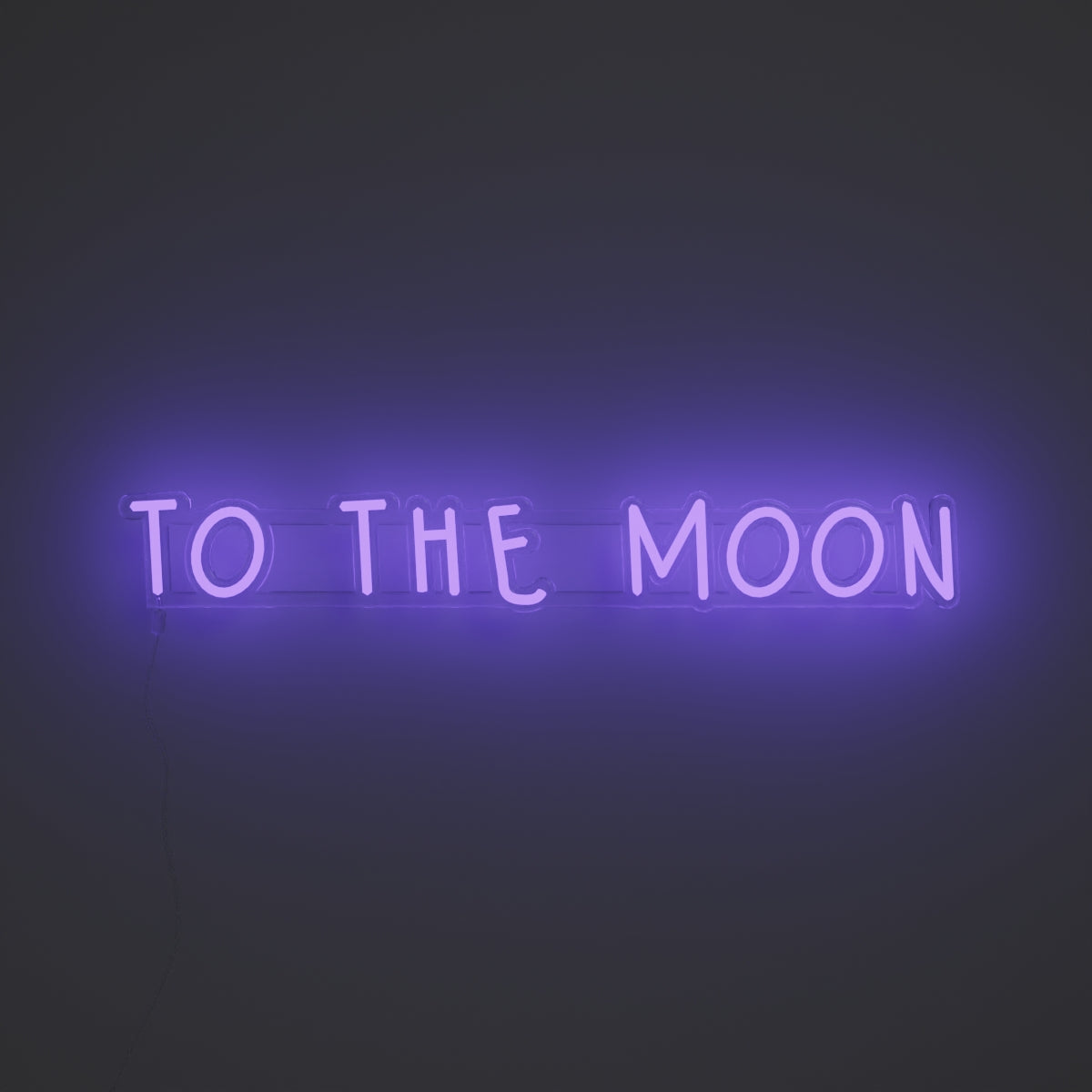 To the moon - LED neon sign - YELLOWPOP USA