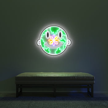 Flowernose by Vic Garcia - LED neon sign