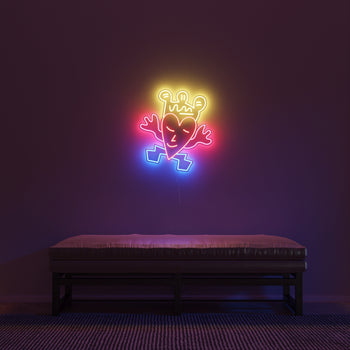 Mrs. Heartbreak by Vic Garcia - LED neon sign
