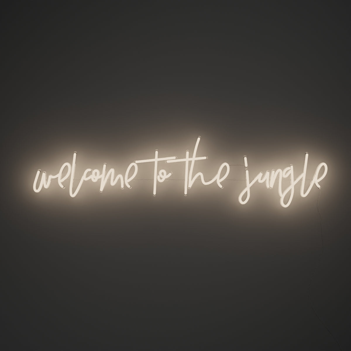 Welcome to the jungle - LED neon sign - YELLOWPOP USA