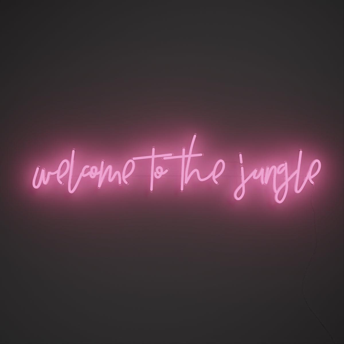Welcome to the jungle - LED neon sign - YELLOWPOP USA