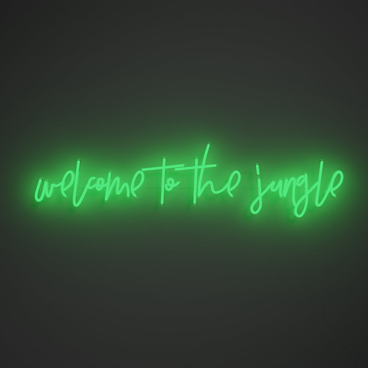 Welcome to the jungle - LED neon sign - YELLOWPOP USA