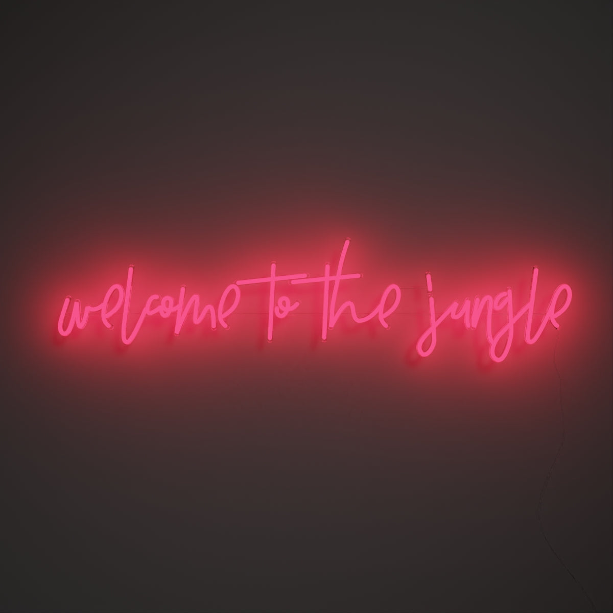 Welcome to the jungle - LED neon sign - YELLOWPOP USA