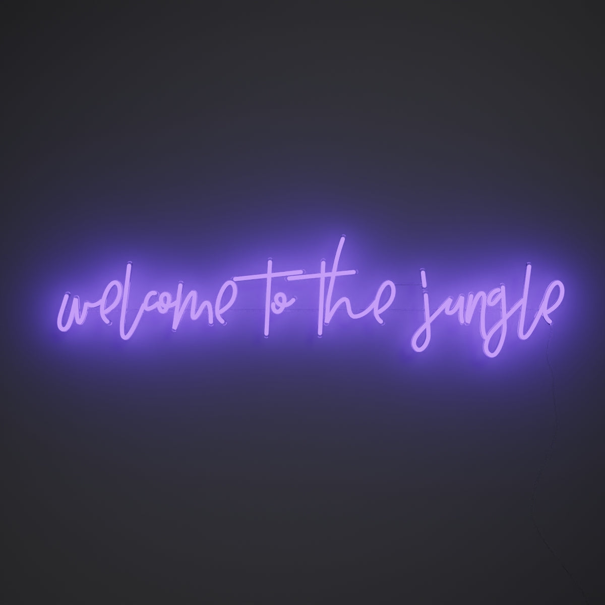 Welcome to the jungle - LED neon sign - YELLOWPOP USA
