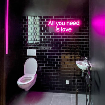 All you need is love - LED neon sign
