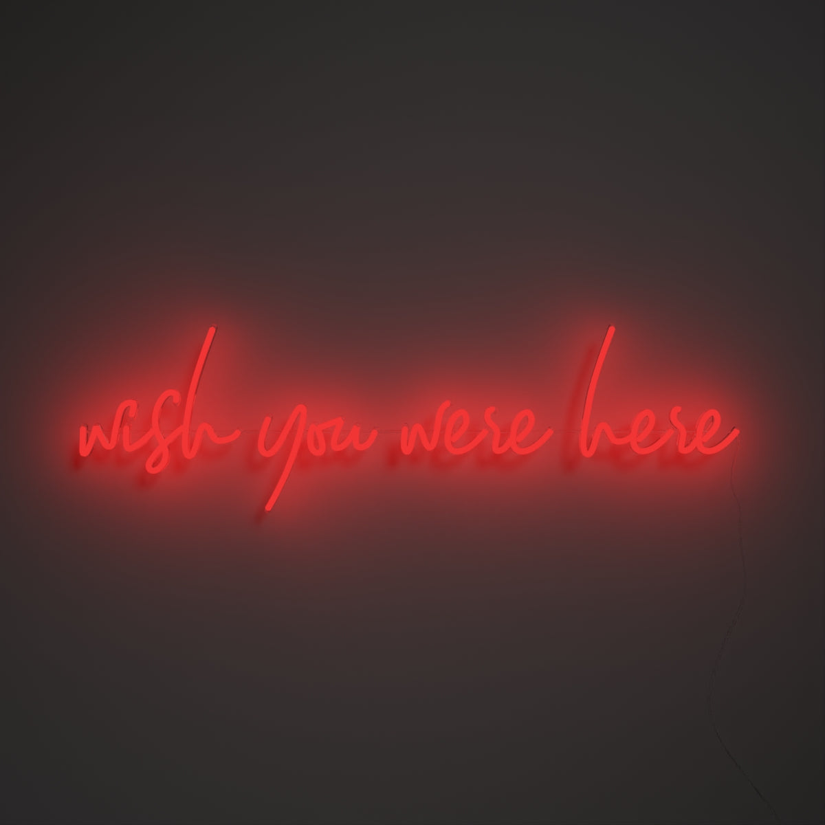 あなたがここにいてくれたらいいのに - LEDネオンサイン